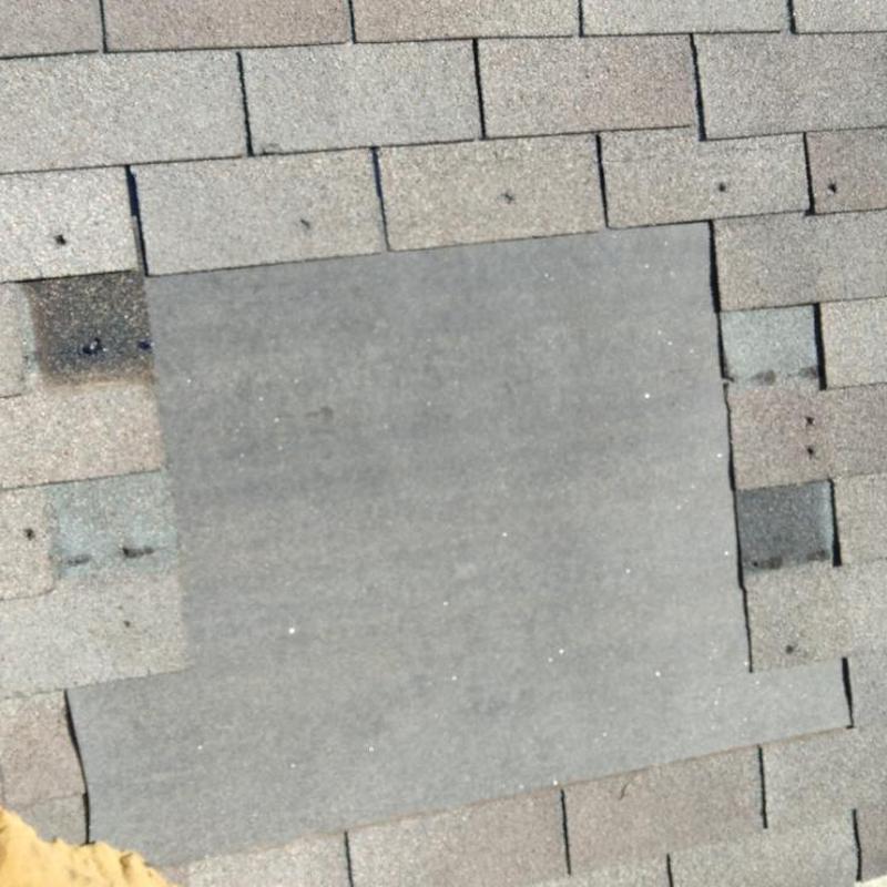 Charlotte, NC Roof Repair - several sections of the steep project photo 4