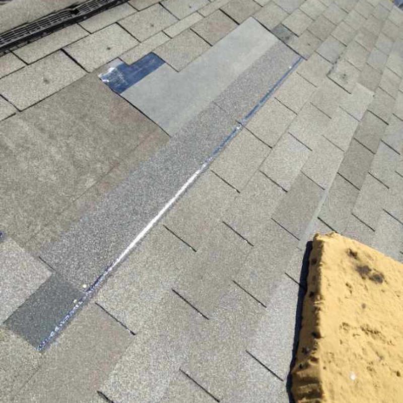 Charlotte, NC Roof Repair - several sections of the steep project photo 5