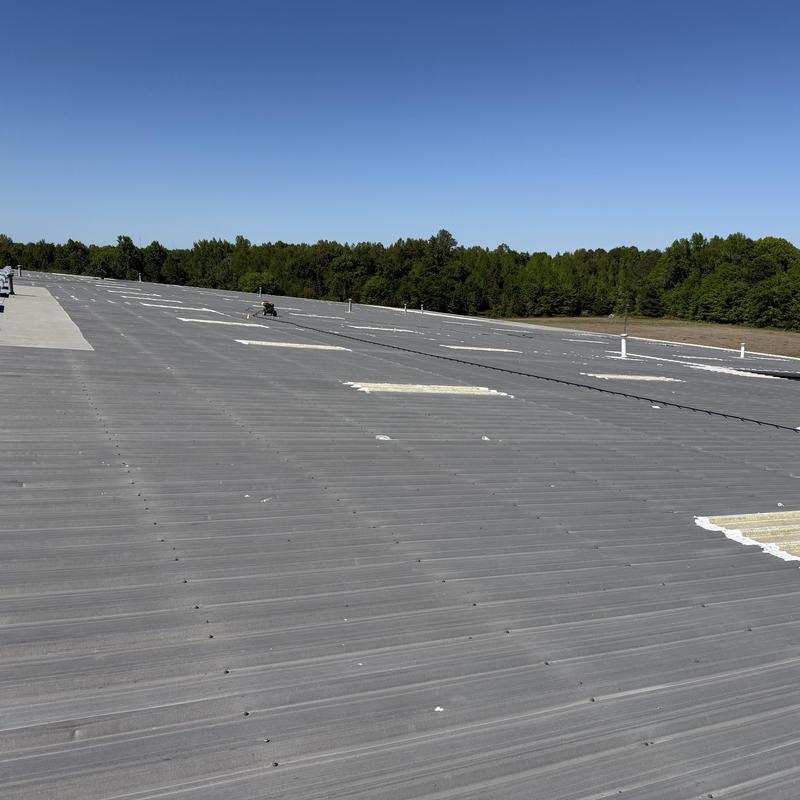 Roxboro NC 120,000 SF Metal Roof Repair & Preventative Maintenance Program project photo 2