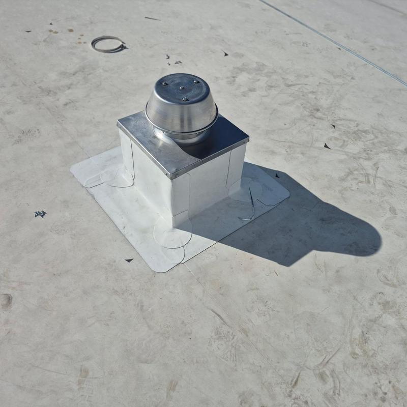 TPO Roof Flashing for New Penetrations & Curbs in South Charlotte, NC project photo 5