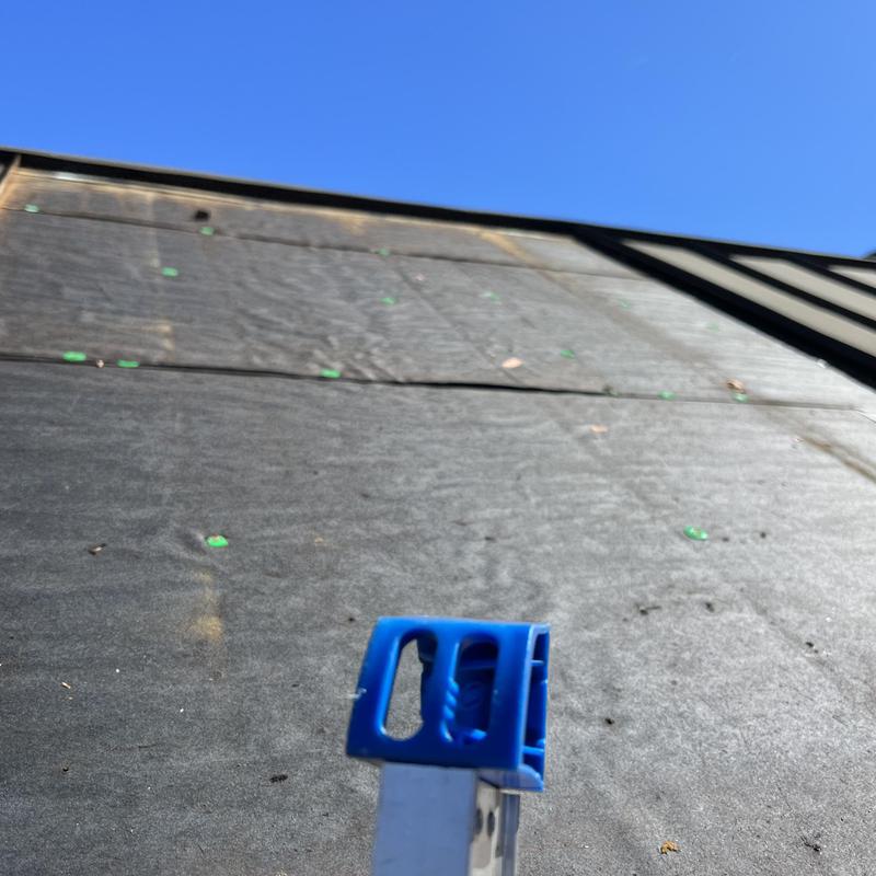 Monroe, NC Emergency Tarp Installation. High winds blew off project photo 4