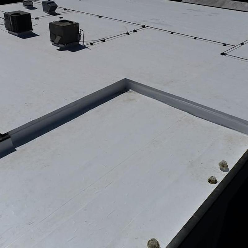 Charlotte, NC Flat (low slope) TPO Roof - the new TPO roof project photo 5