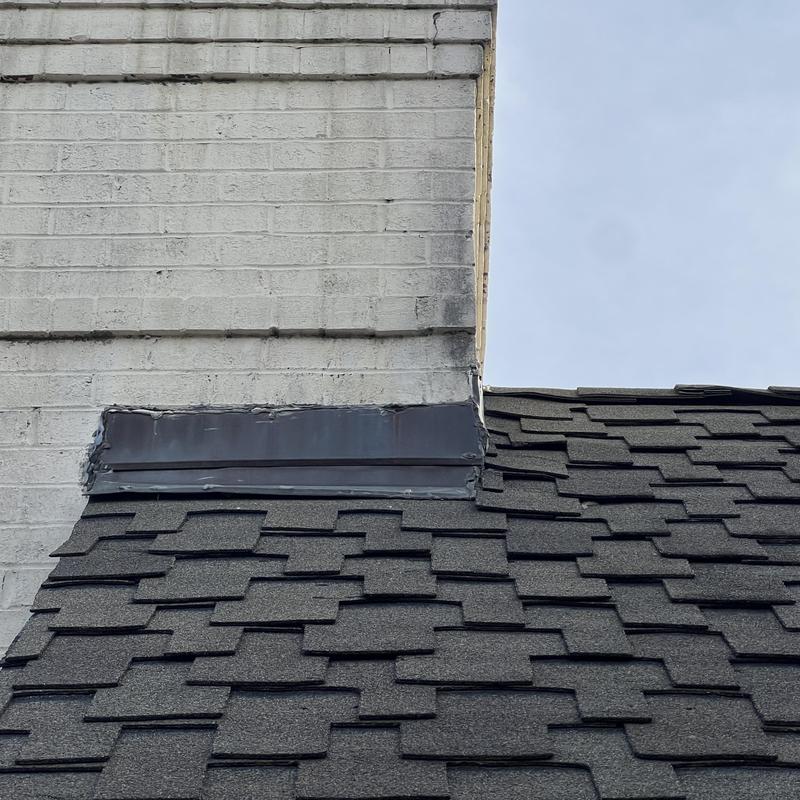 Weddington, NC Roof Repair - this chimney was leaking due project photo 5