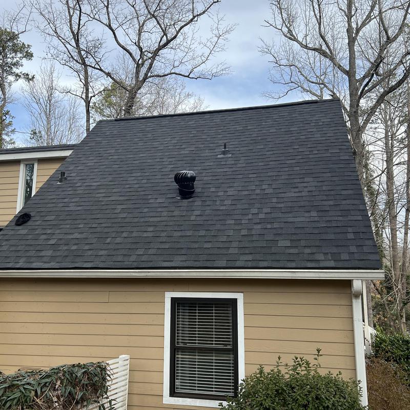 Charlotte, NC Roof Replacement - the new Onyx Black - Owens project photo 5