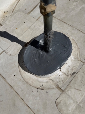 Commercial Membrane Hole and Penetration Repair – Charlotte, NC project photo 2