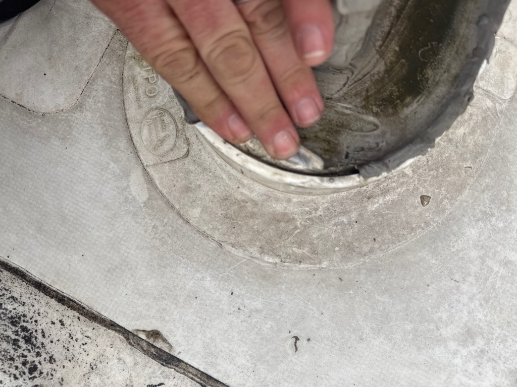 Project photo: Commercial Pitch Pan and Membrane Hole Repair – Charlotte, NC