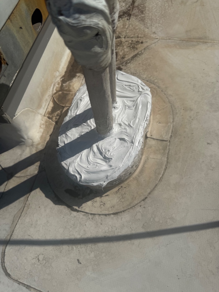 Commercial Pitch Pan and Membrane Hole Repair – Charlotte, NC project photo 4