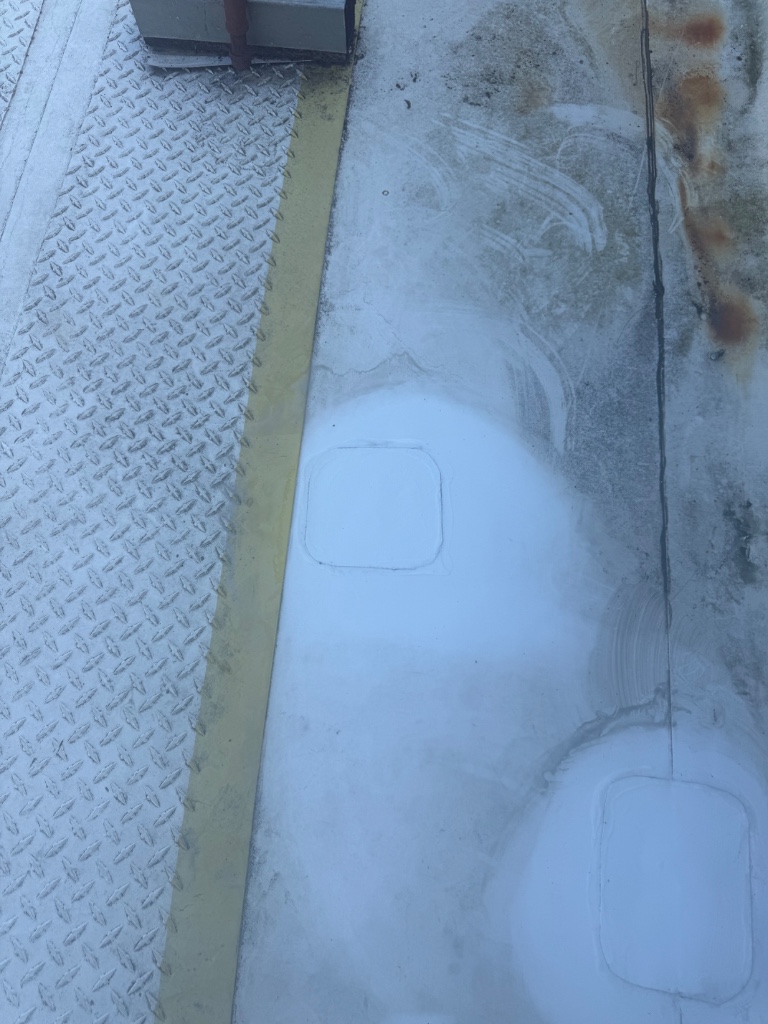 Commercial Pitch Pan and Membrane Hole Repair – Charlotte, NC project photo 3