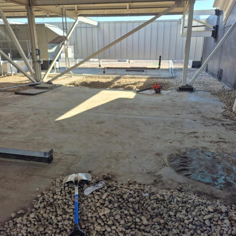 Project photo: EPDM Roof Leak Repair at The Ballantyne South Charlotte Commercial Roofing
