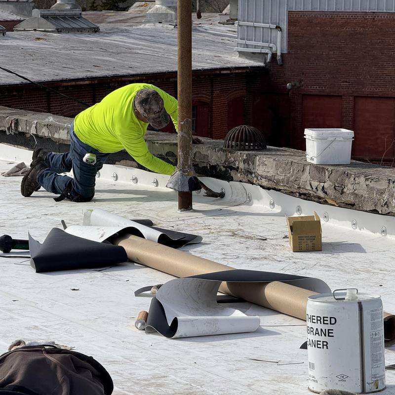 Commercial TPO Roof Replacement 30,000 SF Industrial Facility project photo 2