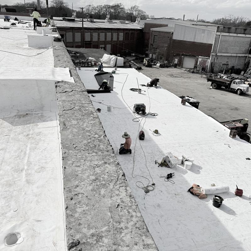 Commercial TPO Roof Replacement 30,000 SF Industrial Facility project photo 4