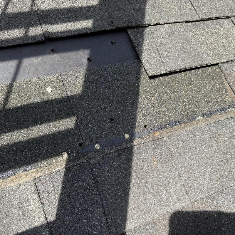 Roof Leak Repair in Fort Mill, SC Low Nails & Overdriven Nails Fixed + Satellite Dish Removal project photo 1