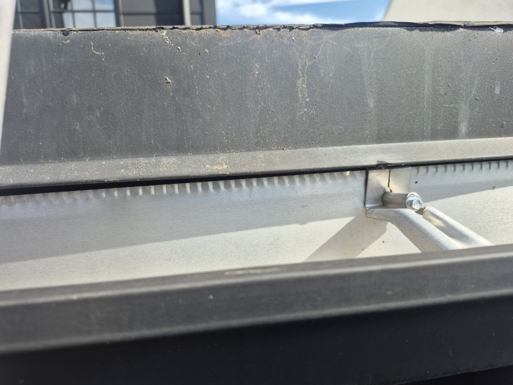 Project photo: Commercial Gutter Slip Metal and Lap Seal Repair – Charlotte, NC