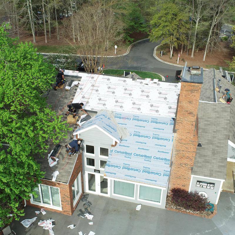 Multifamily Roof Replacement - we just finished replacing project photo 2