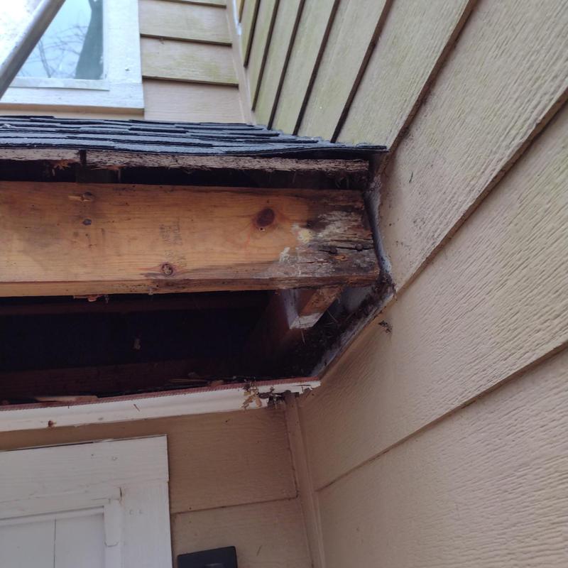 Project photo: Charlotte, NC Roof Repair - this section of boxing was