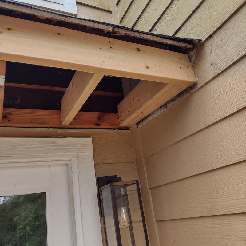Charlotte, NC Roof Repair - this section of boxing was project photo 4