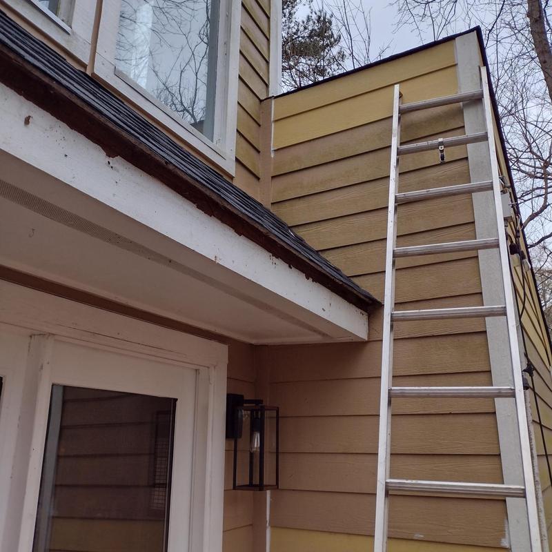 Charlotte, NC Roof Repair - this section of boxing was project photo 2