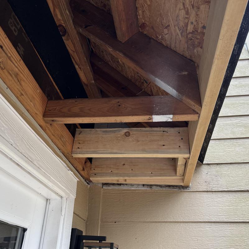 Charlotte, NC Roof Repair - this section of boxing was project photo 3