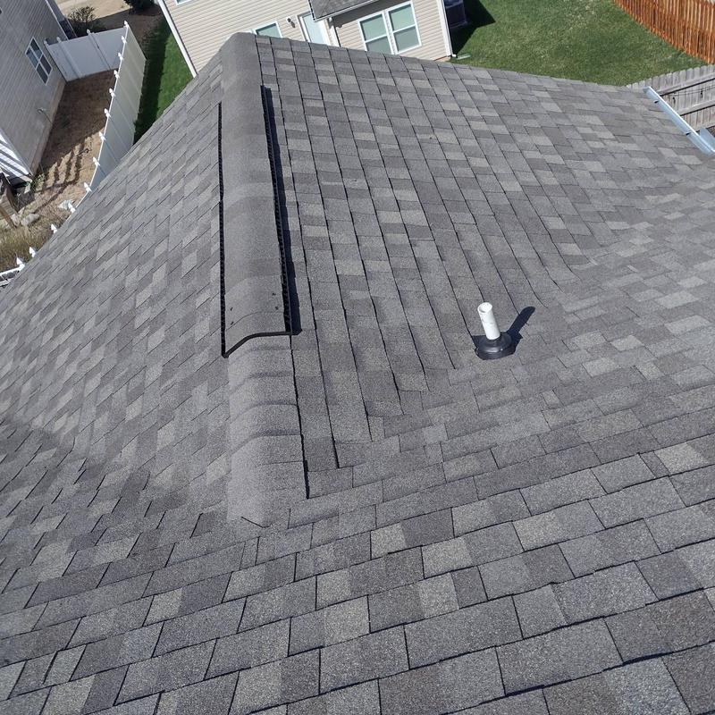 Troutman, NC Roof Repair - roof leak tarp and repair were project photo 5
