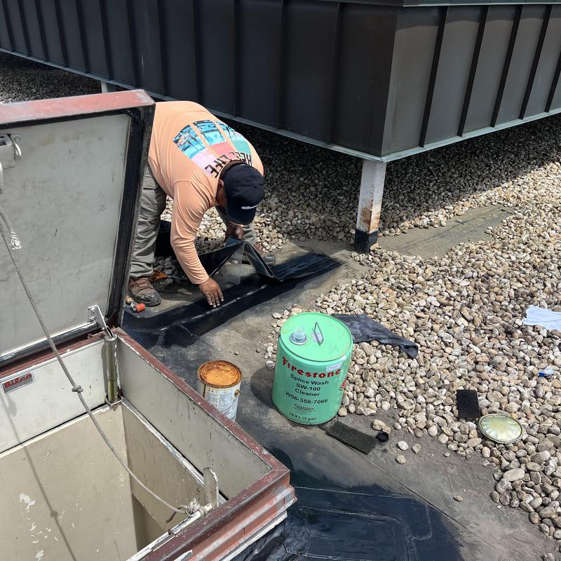Charlotte, NC EPDM FLAT ROOF REPAIR project photo 3