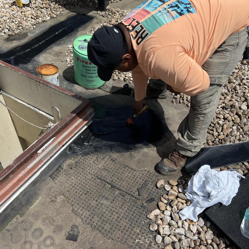 Charlotte, NC EPDM FLAT ROOF REPAIR project photo 4