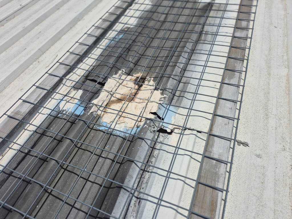 Commercial Metal Roof Skylight Repair – LaFayette, GA project photo 4