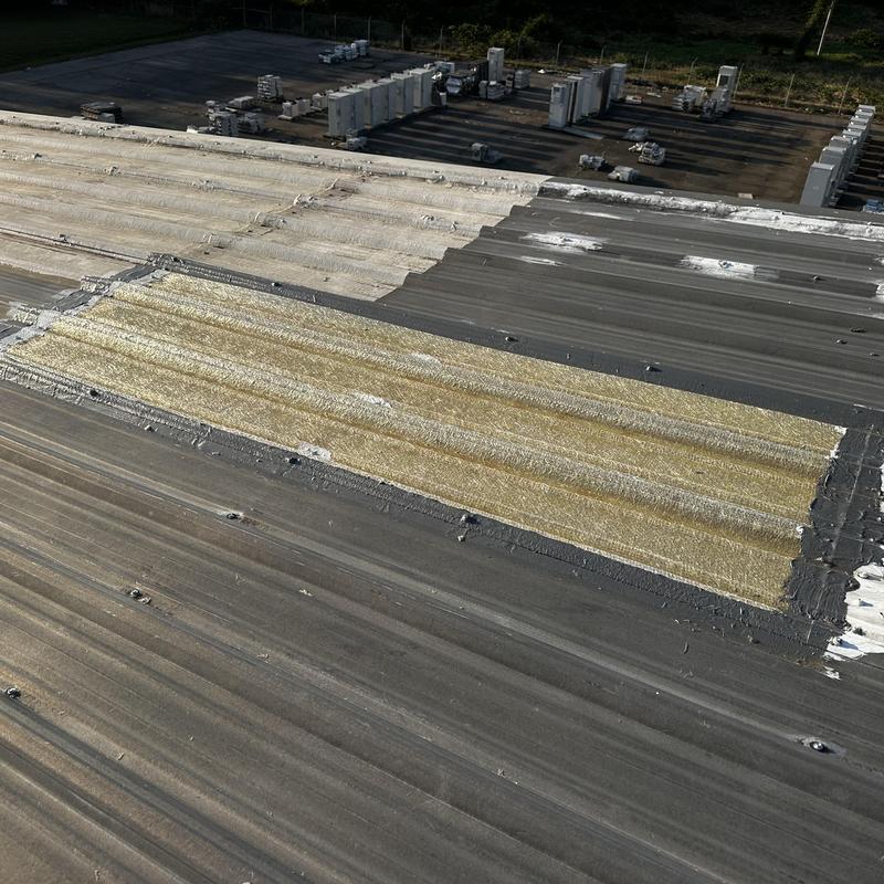 Industrial Roof Restoration & Custom Ridge Vent Hood Installation Roxboro, NC project photo 4