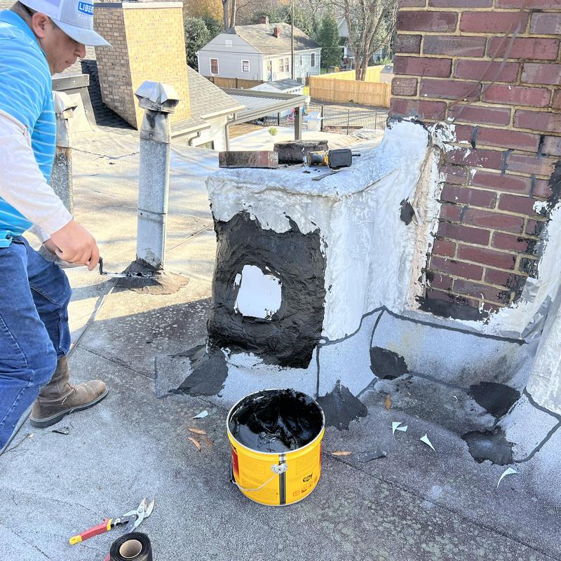 Charlotte, NC - Torch Down - Modified Bitumen - Asphalt project photo 4