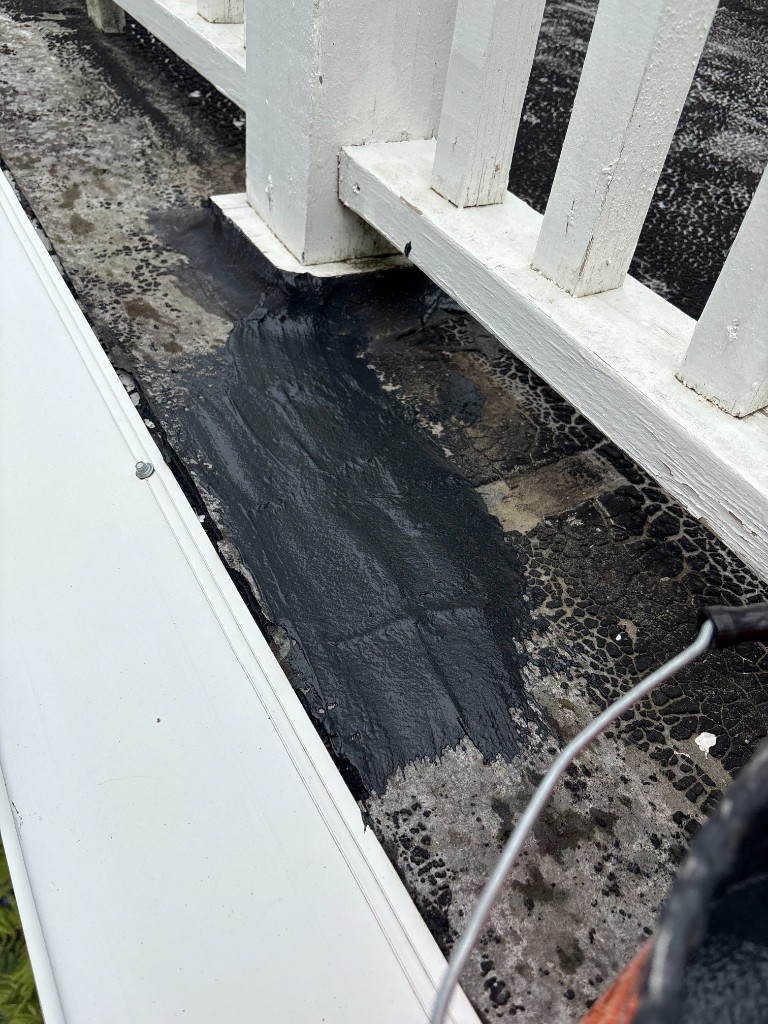 Project photo: Residential Emergency Flat Roof Leak Repair – Charlotte, NC