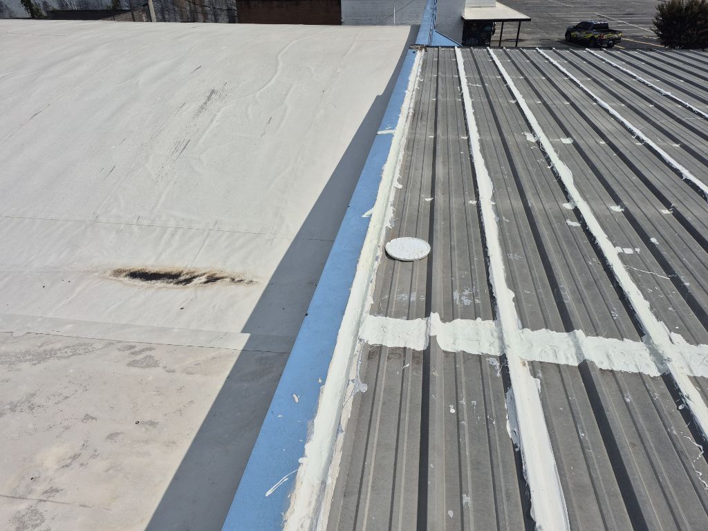 Commercial Perimeter Edge Sealant Repair – Belmont, NC project photo 2