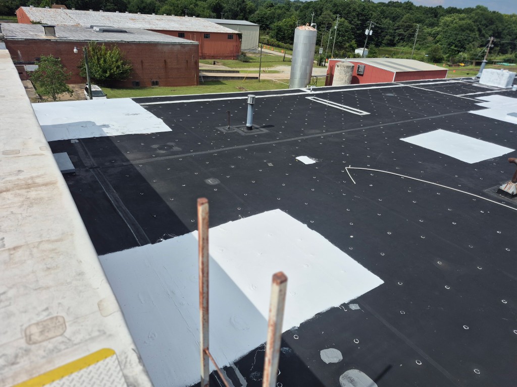 Project photo: Commercial EPDM Roof Repair – Barnesville, GA