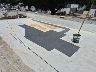 Commercial Silicone Roof Coating – Charlotte, NC project photo 4