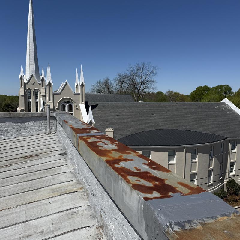 Historic District Roof Repair in York SC | Standing Seam Metal Leak Fix project photo 1