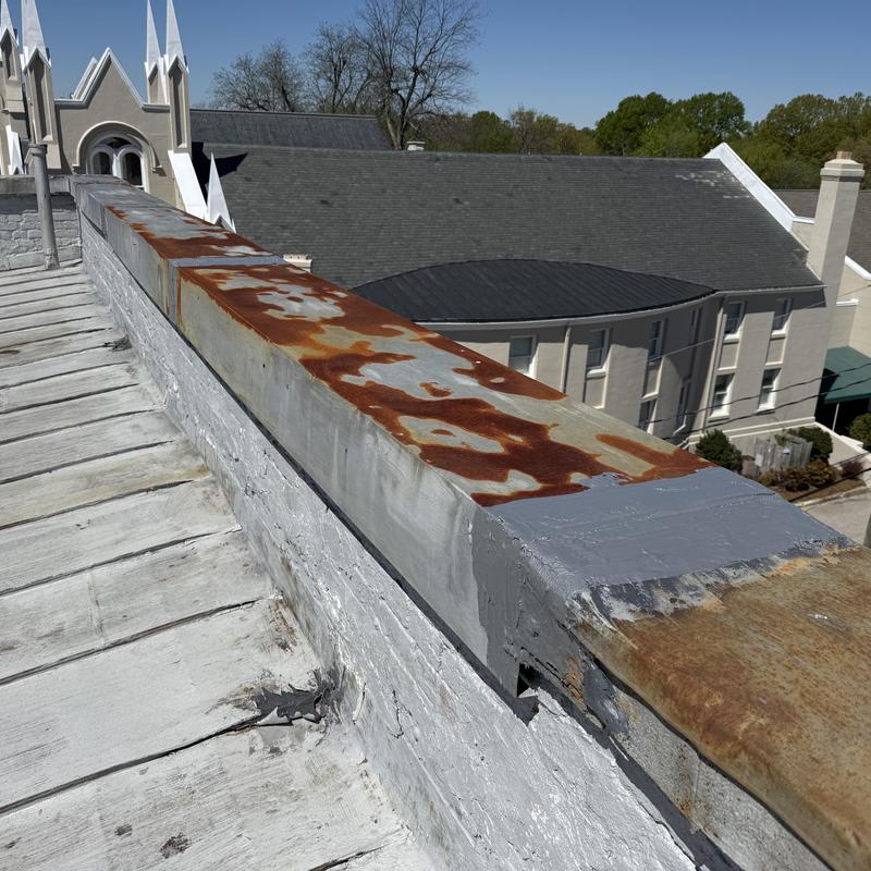 Historic District Roof Repair in York SC | Standing Seam Metal Leak Fix project photo 3