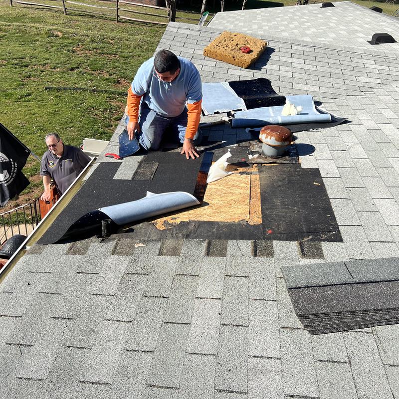 Mooresville, NC Roof Repair - we removed this old skylight project photo 3
