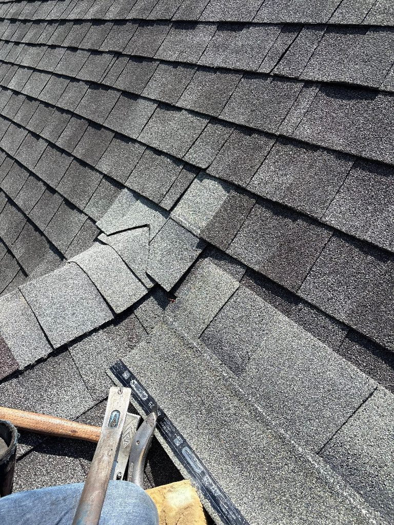 Residential Shingle Saddle Leak Repair – Fort Mill, SC project photo 2