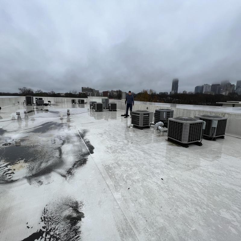 Project photo: Charlotte, NC TPO ROOF LEAK INSPECTION - Flat Roof Leak -