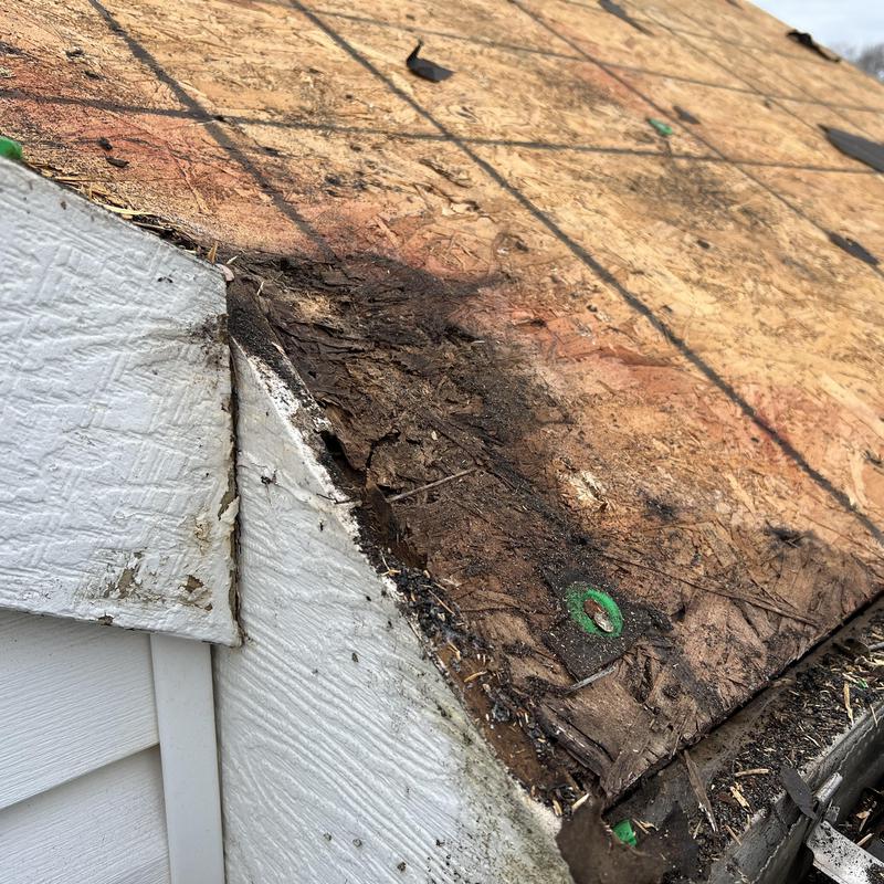 Clover, SC Roof Installation - this 15 year old 3 tab roof project photo 3