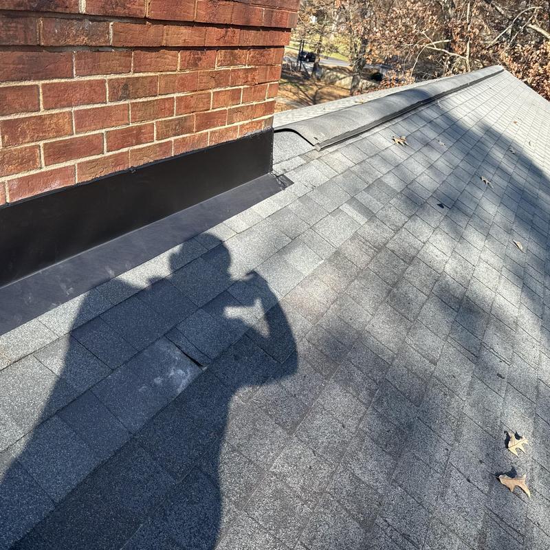 Masonry Chimney Reflash & Custom Metal Flashing System Locust, NC project photo 5