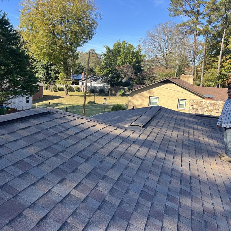 Waxhaw NC Roof Replacement Fixes Structural Hump & Deck Issues project photo 1