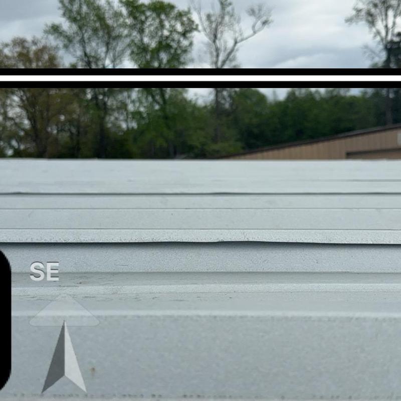 TPO Retrofit Roof Design with Drainage Improvements Wilson, NC project photo 5