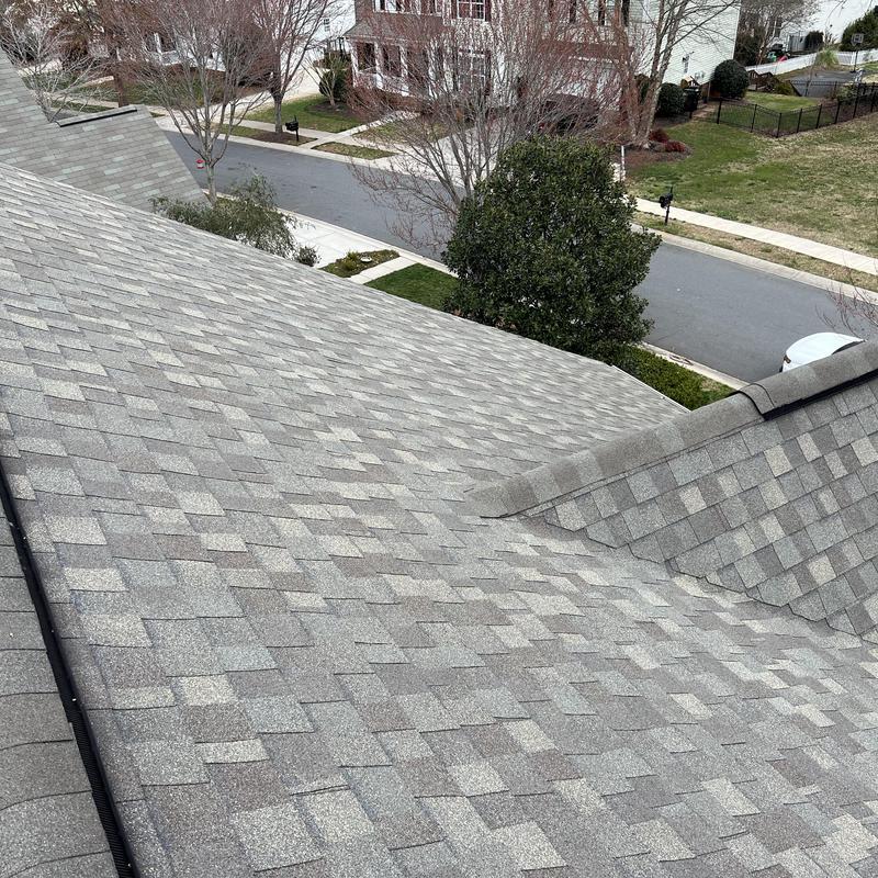McAdenville, NC storm damage roof repair. A recent wind project photo 3