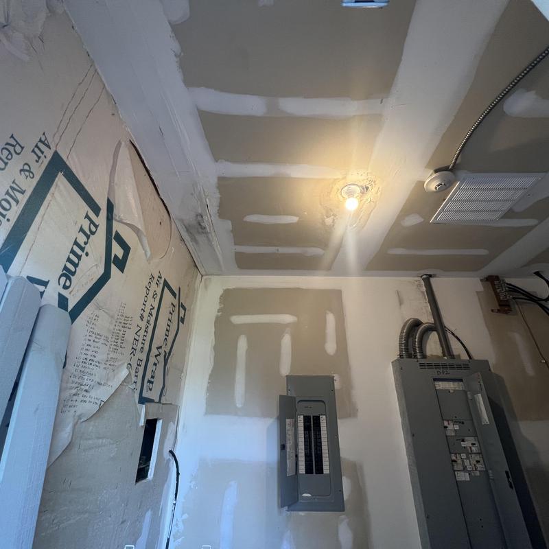 Multifamily Roof Repair - several leaks in the electrical project photo 1