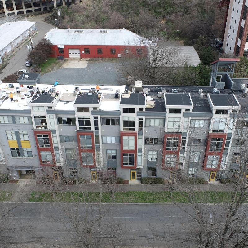 TPO Taper Roof Install - Charlotte, NC - we are replacing project photo 5