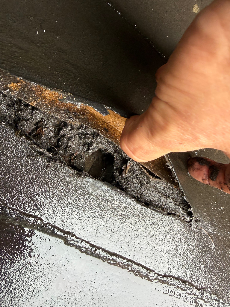 Project photo: Residential Membrane Hole Repair – Charlotte, NC