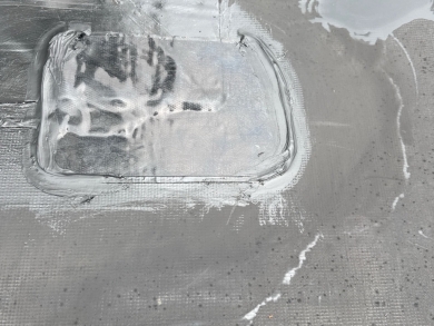 Commercial Membrane Cold Weld and Hole Repair – Belmont, NC project photo 1