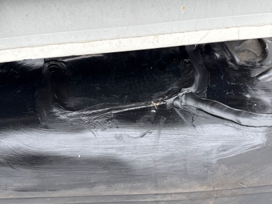 Commercial Membrane Cold Weld and Hole Repair – Belmont, NC project photo 3