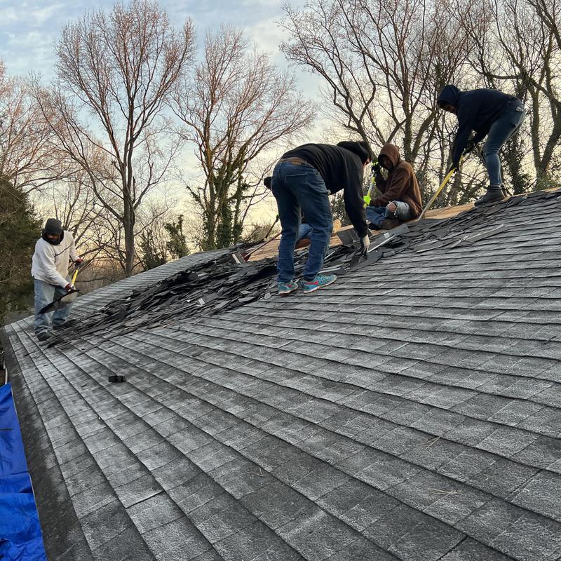 Charlotte, NC Roof Replacement - this old frost covered project photo 1