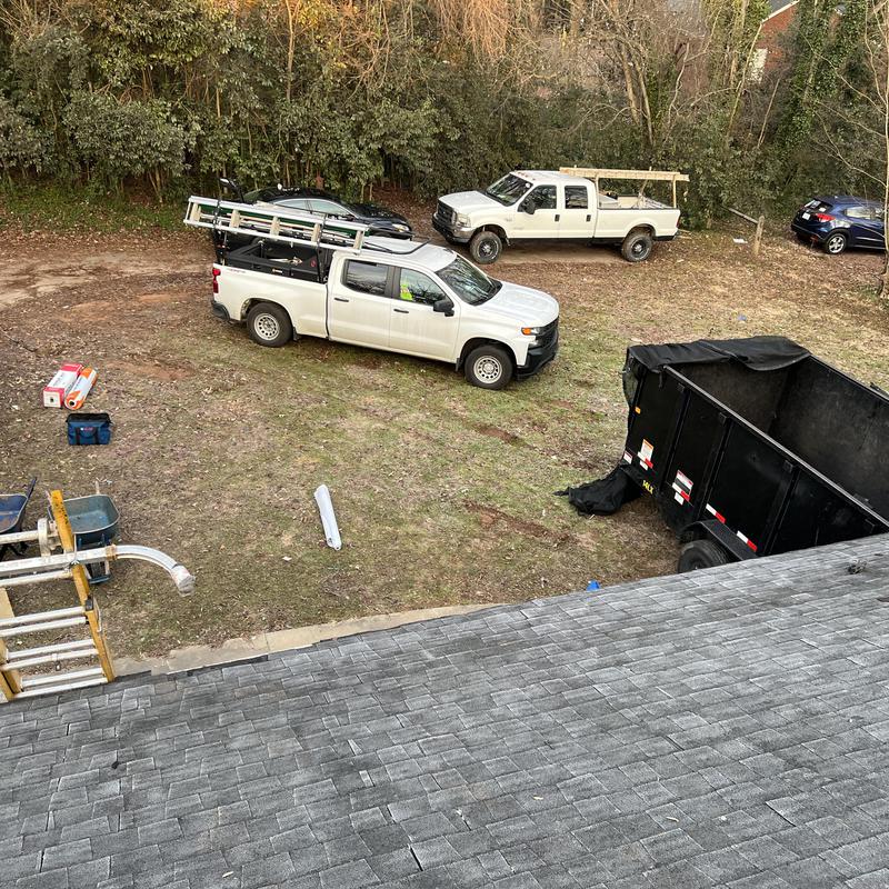 Charlotte, NC Roof Replacement - this old frost covered project photo 2