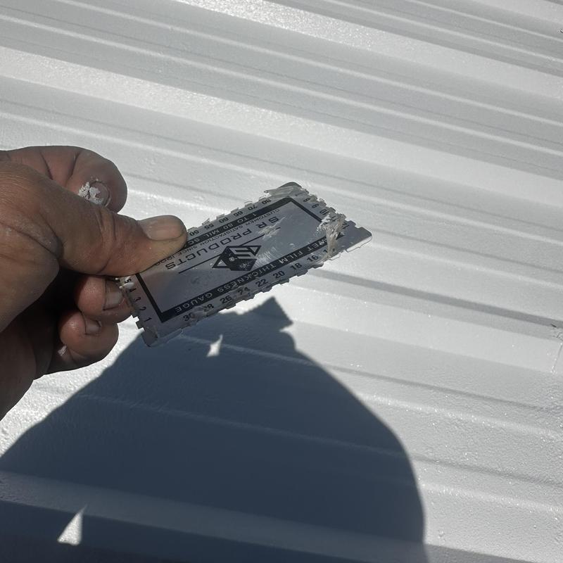 Daytona Beach Metal Roof Restoration 20-Year Acrylic Coating System (12,000 SF) project photo 3